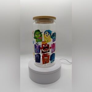 Inside Out 2 Glass Cup, Glass Libby Cup